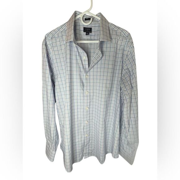 J.CREW THOMPSON FLEX WRINKLE FREE BUTTON UP MENS SIZE XL - Picture 3 of 9